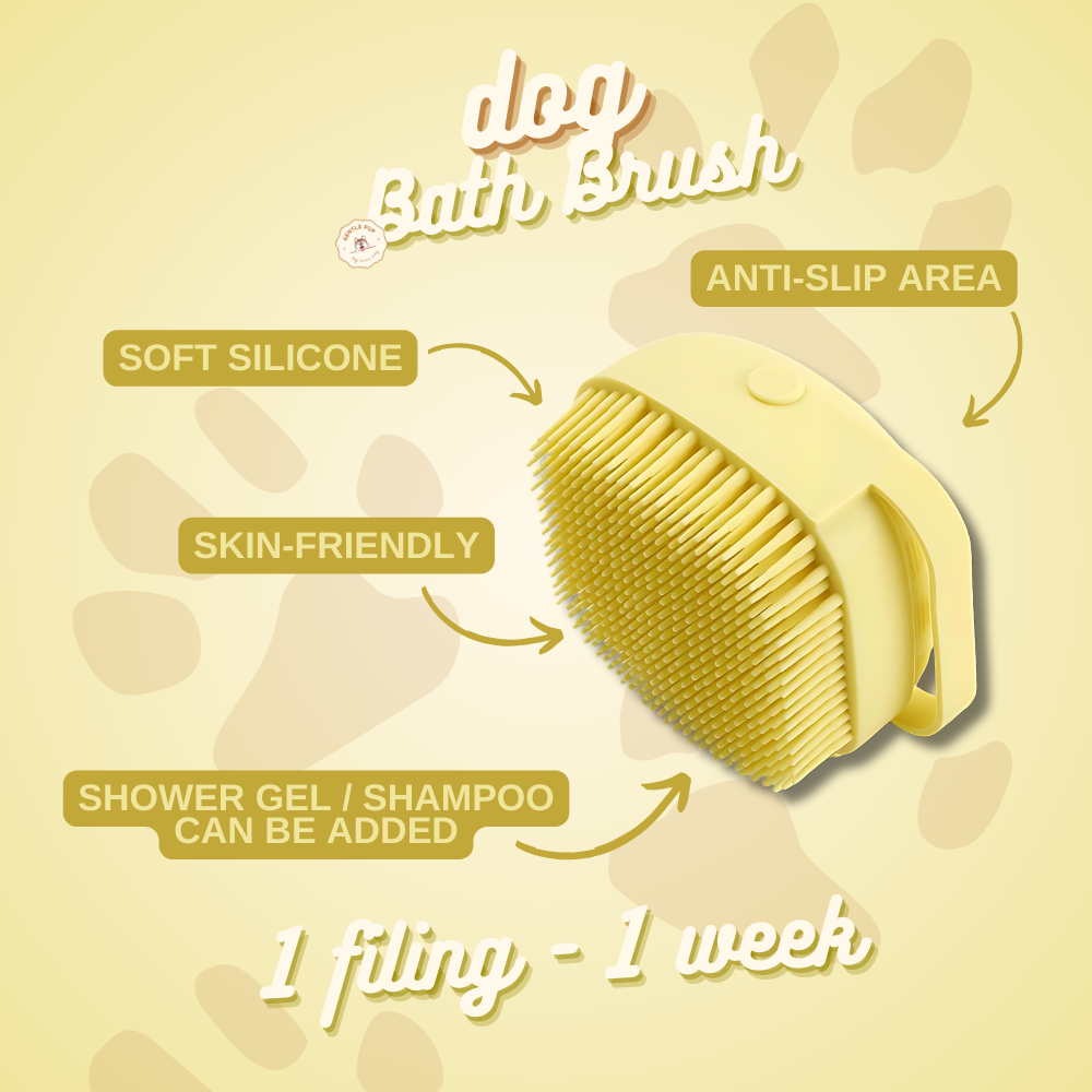 Dog Bath Brush