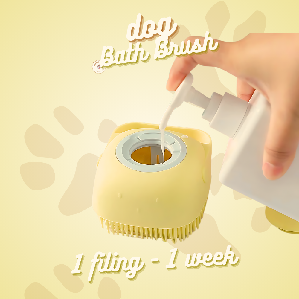 Dog Bath Brush